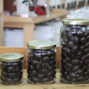 Amandes enrobées – Chocolat noir 70%